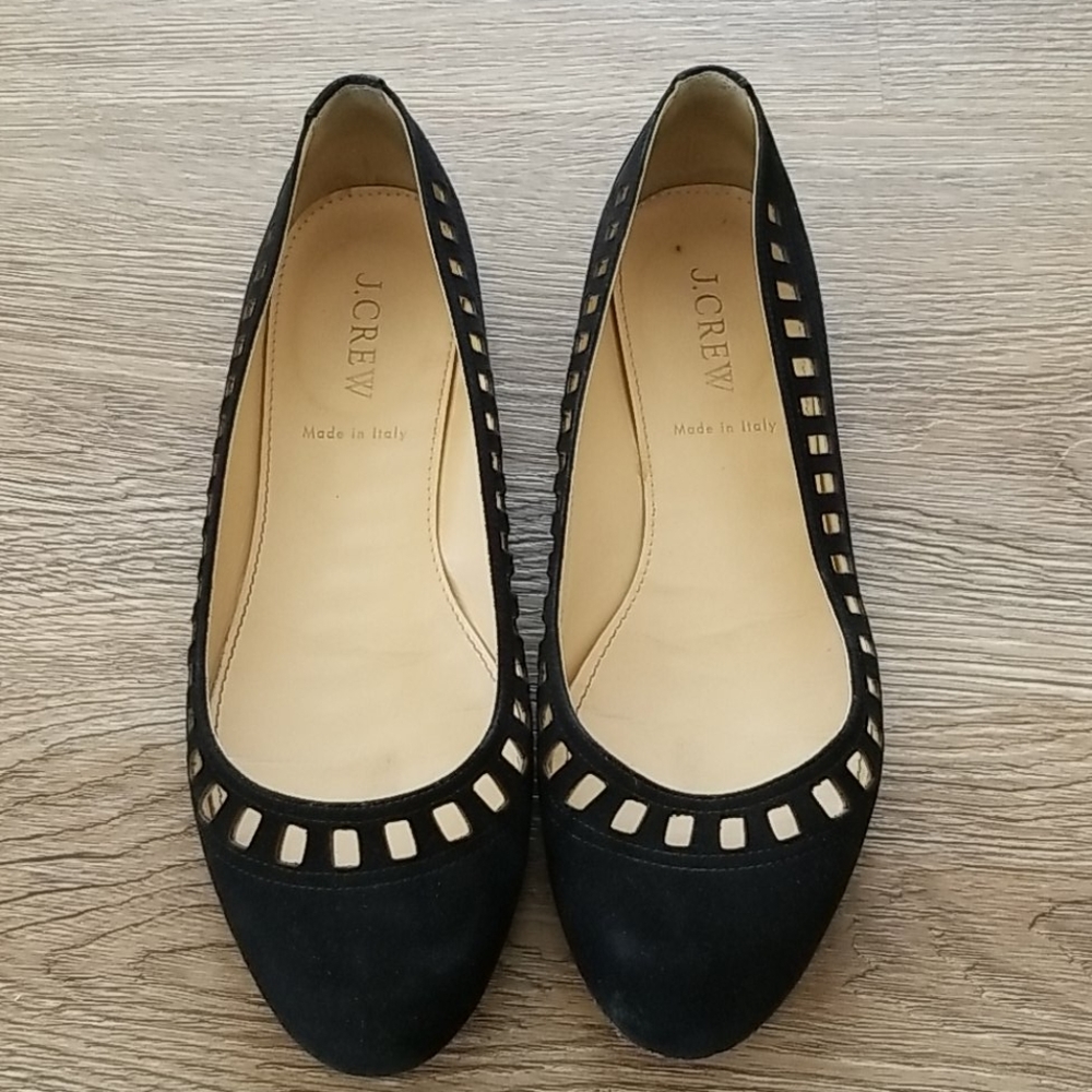 J.Crew Laser Cut Flats Womens Size 6